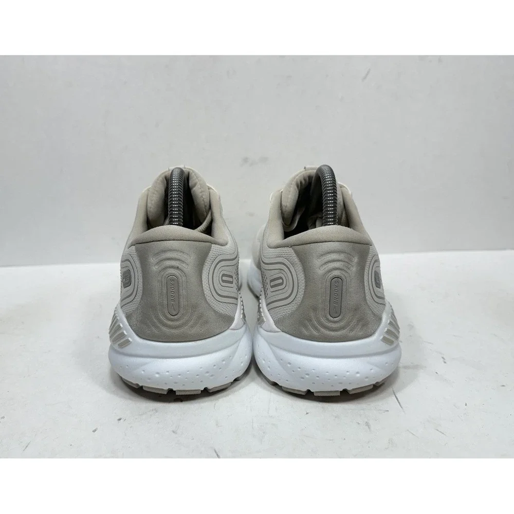 Brooks Ariel 23 GTS Shoes Womens Sz 9 Wide Beige Running Sneakers 1203901D227